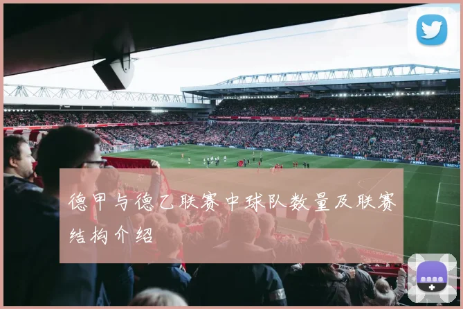德甲与德乙联赛中球队数量及联赛结构介绍